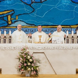 ​Zajedništvo bazilikā Presvetog Srca Isusova i svetog Josipa